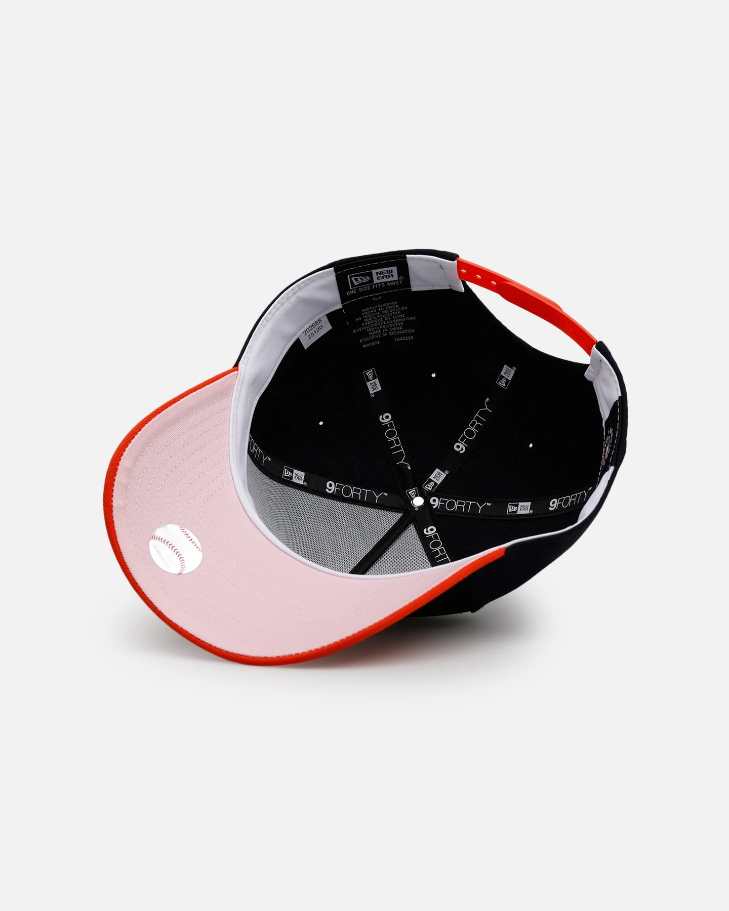 New Era Houston Astros 'Team Color Hearts' 9FORTY A-Frame Snapback Official Team Color 8 New Era Houston Astros 'Team Color Hearts' 9FORTY A-Frame Snapback Official Team Color - Image 6