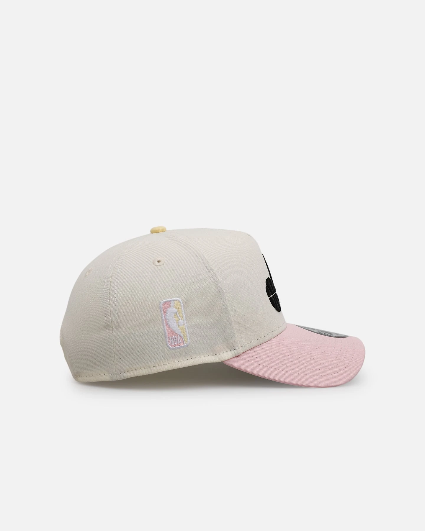 New Era Utah Jazz 'Pink Lemonade' 9FORTY A-Frame Snapback Pink/Yellow 5 New Era Utah Jazz 'Pink Lemonade' 9FORTY A-Frame Snapback Pink/Yellow - Image 3