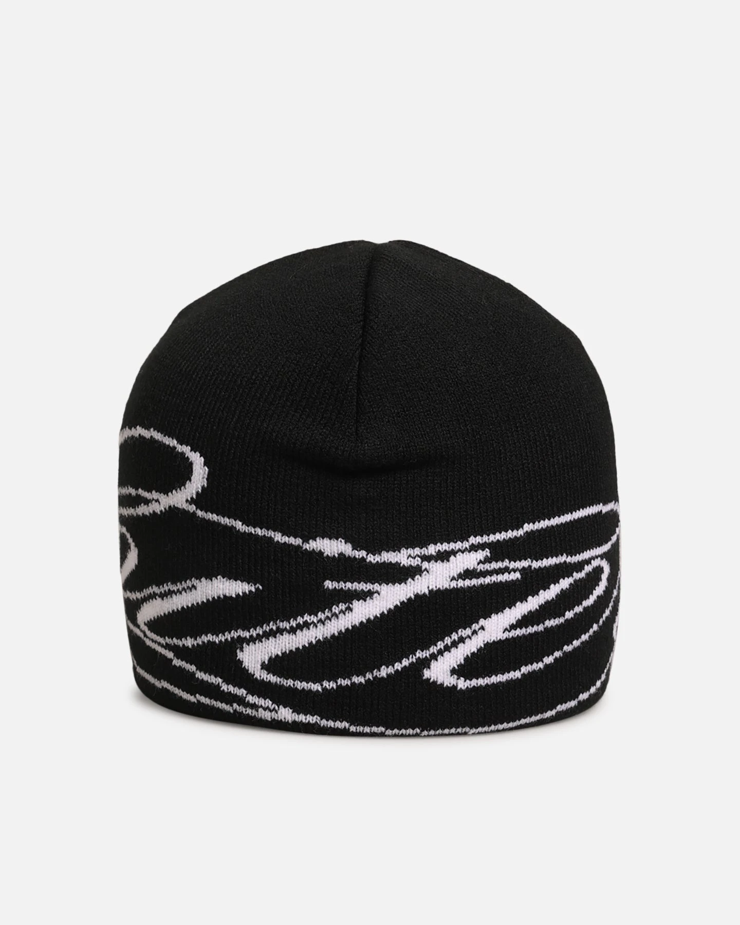 Loiter Skull Knit Beanie Black 5 Loiter Skull Knit Beanie Black - Image 3