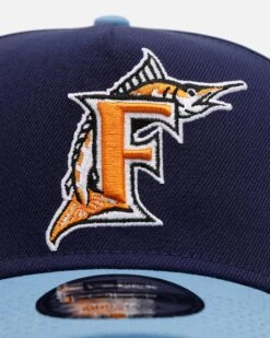 New Era Florida Marlins 'Coral' 9FORTY A-Frame Snapback Navy/Sky 12 New Era Florida Marlins 'Coral' 9FORTY A-Frame Snapback Navy/Sky -Culture Kings 01037231 YN077 default 0050