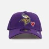 New Era Minnesota Vikings 'Team Color Hearts' 9FORTY A-Frame Snapback Official Team Color -Culture Kings 01037332 YO060 default 0010