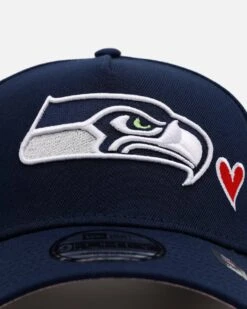 New Era Seattle Seahawks 'Team Color Hearts' 9FORTY A-Frame Snapback Official Team Color -Culture Kings 01037338 YO060 default 0050
