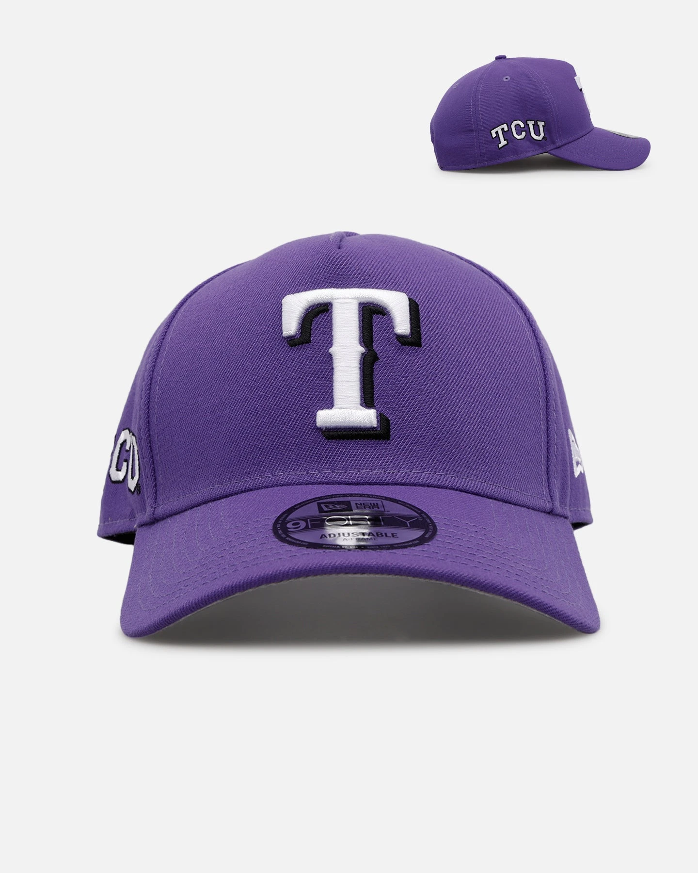 New Era Texas Rangers 'College Crossover' TCU Horned Frogs 9FORTY A-Frame Snapback Official Team Color 3 New Era Texas Rangers 'College Crossover' TCU Horned Frogs 9FORTY A-Frame Snapback Official Team Color