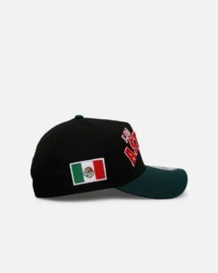 New Era Houston Astros 'Mexican Independence Day 2.0' 9FORTY A-Frame Snapback Black/Green -Culture Kings 01037555 YB020 default 0030
