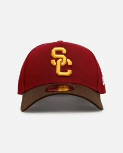 New Era USC Trojans 'Walnut Visor' 9FORTY A-Frame Snapback Walnut