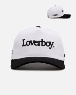 Aug11 Loverboy Snapback White/Black