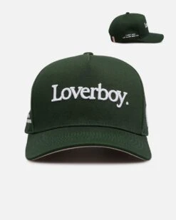 Aug11 Loverboy Snapback Dark Green