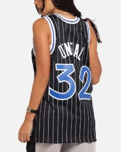 Mitchell & Ness Orlando Magic Shaquille O'Neal '94-'95 #32 Alternate Swingman Jersey Black/White -Culture Kings 02017896 YB012 womens 0080