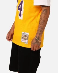 Mitchell & Ness Los Angeles Lakers Shaquille O'Neal '96-'97 #34 Swingman Jersey Yellow -Culture Kings 02019494 YY001 mens 00090