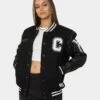 Carré MVP Varsity Jacket Black -Culture Kings 02020560 YB001 womens 0010