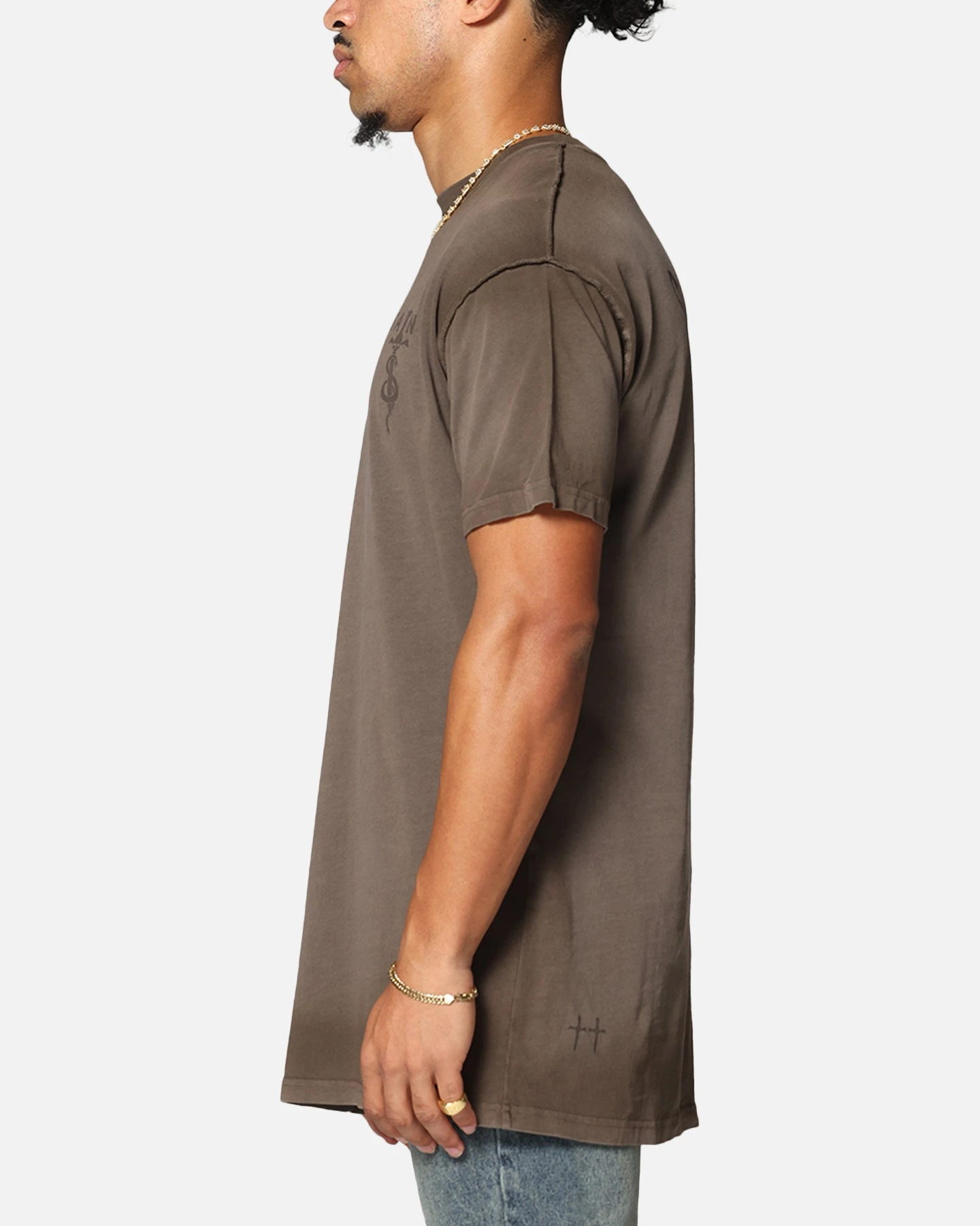 Saint Morta Daggers Lafayette T-Shirt Contrast Brown 8 Saint Morta Daggers Lafayette T-Shirt Contrast Brown - Image 6