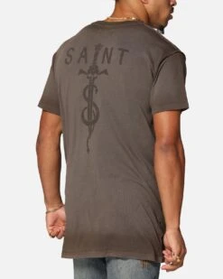 Saint Morta Daggers Lafayette T-Shirt Contrast Brown 16 Saint Morta Daggers Lafayette T-Shirt Contrast Brown -Culture Kings 02024983 YE283 mens 000070