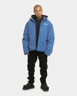 Loiter Reflective Spectrum Puffer Jacket V2 Navy -Culture Kings 02027670 YN200 mens 0040