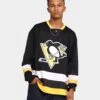 Majestic Athletic Penguins NHL Replica Jersey Black/Yellow -Culture Kings 02027694 YB016 mens 0010