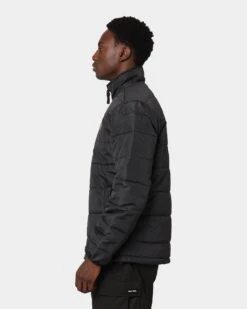 Brixton Cass Puffer Jacket Black -Culture Kings 02028230 YB001 mens 0060