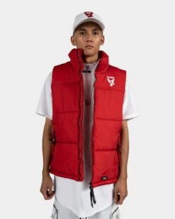 The Anti-Order Hyphen ATD Puffer Vest Red -Culture Kings 02029572 YR001 mens 030 a1d31d40 f6fb 40c6 ac12 485a0833b339