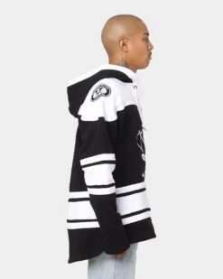 '47 BRAND 47 Brand Anaheim Ducks NHL Superior '47 Lacer Hoodie Jet Black -Culture Kings 02030119 YB339 mens 0050