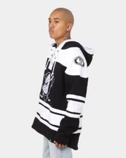 '47 BRAND 47 Brand Anaheim Ducks NHL Superior '47 Lacer Hoodie Jet Black -Culture Kings 02030119 YB339 mens 0060