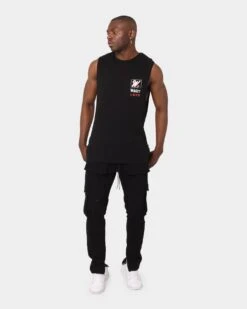 WNDRR Maxwell Muscle Singlet Black -Culture Kings 02031250 YB001 mens 0020