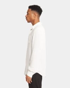 XXIII Crete Long Sleeve Button Up Shirt White 17 XXIII Crete Long Sleeve Button Up Shirt White -Culture Kings 02031594 YW100 mens 060