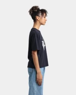 Majestic Athletic Women's Las Vegas Raiders Vintage NFL Logo T-Shirt Faded Black -Culture Kings 02031774 YB554 womens 0050