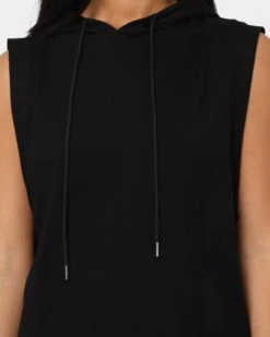 XXIII Women's Chase Muscle Hoodie Black -Culture Kings 02032387 YB001 womens 0030