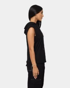 XXIII Women's Chase Muscle Hoodie Black -Culture Kings 02032387 YB001 womens 0050