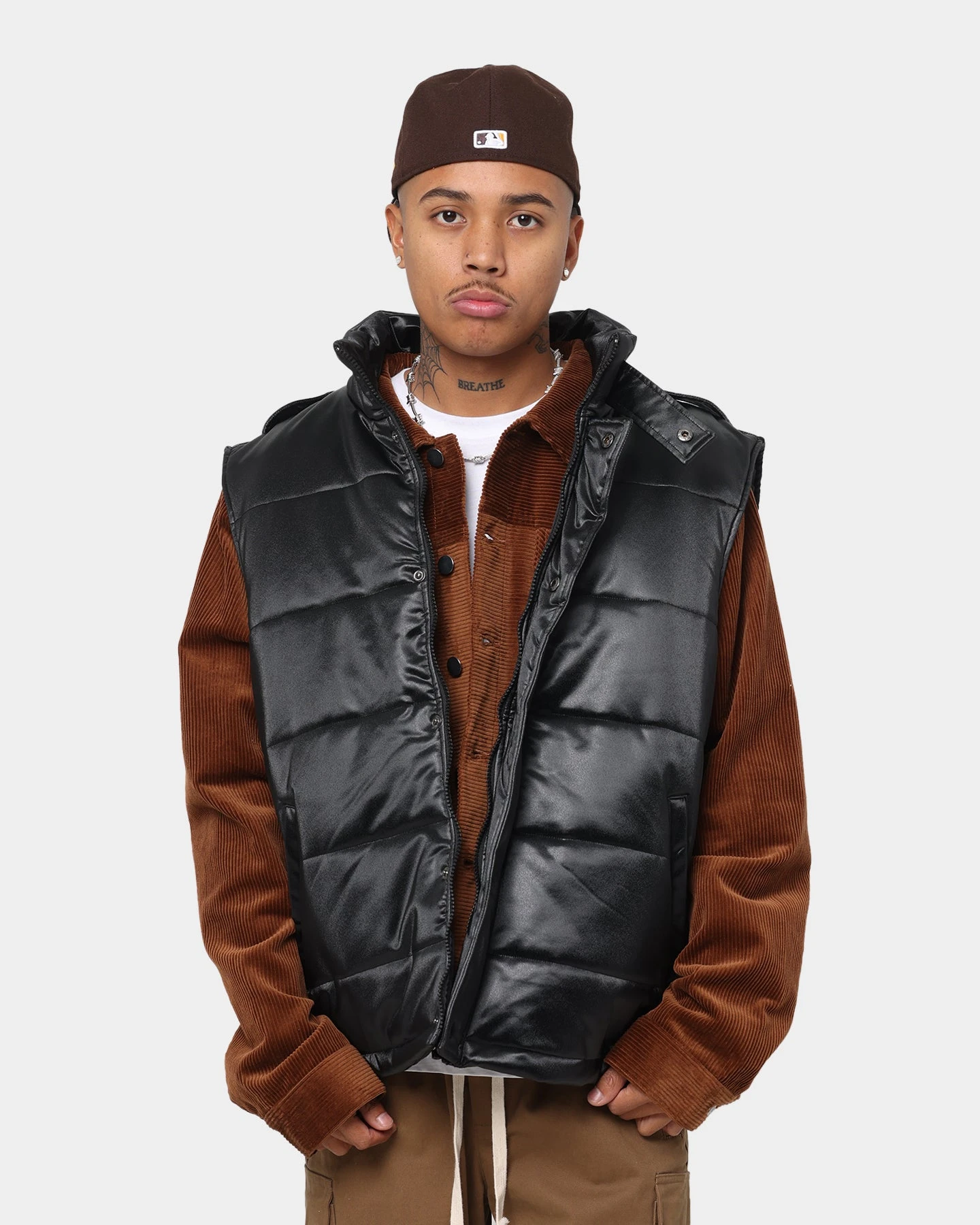 XXIII Detroit Puffer Vest Black 4 XXIII Detroit Puffer Vest Black - Image 2