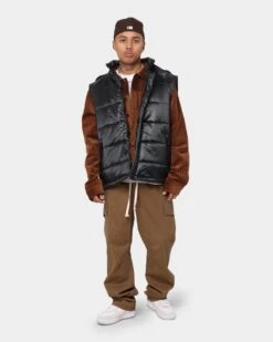 XXIII Detroit Puffer Vest Black 12 XXIII Detroit Puffer Vest Black -Culture Kings 02032721 YB001 mens 0020