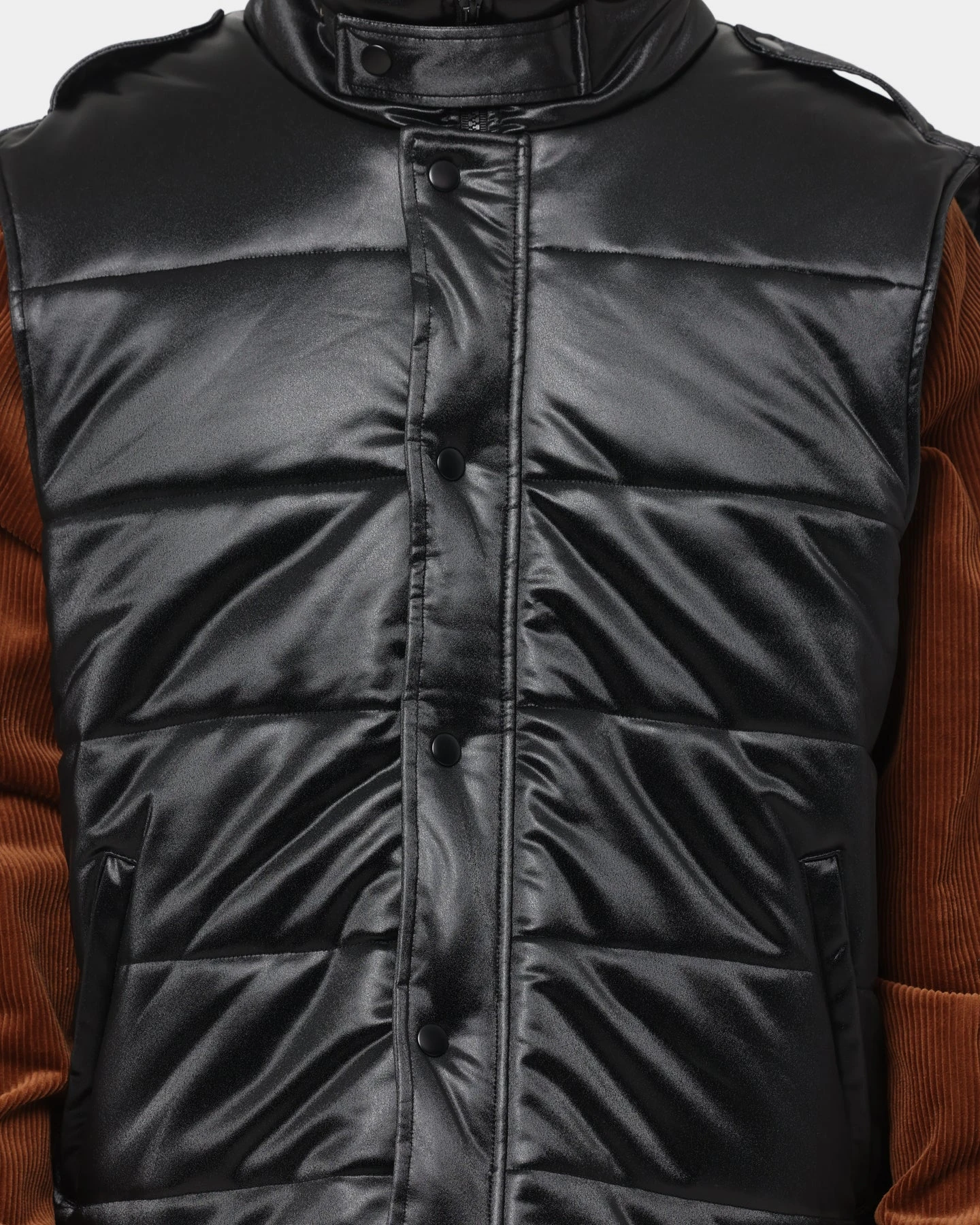 XXIII Detroit Puffer Vest Black 6 XXIII Detroit Puffer Vest Black - Image 4