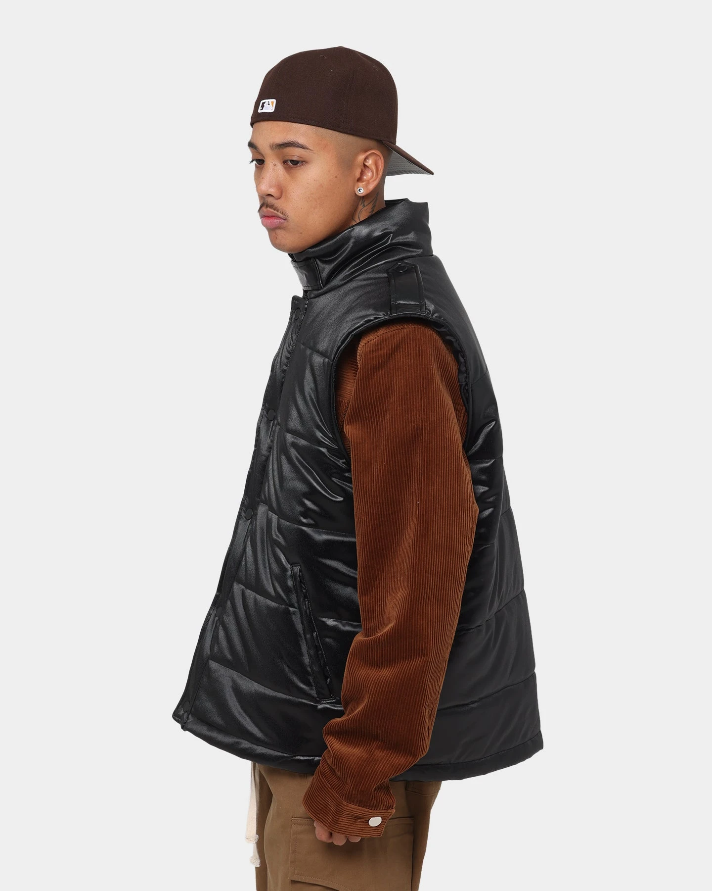 XXIII Detroit Puffer Vest Black 9 XXIII Detroit Puffer Vest Black - Image 7