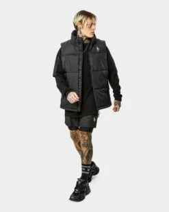 Saint Morta Alpha Homora Puffer Vest Black -Culture Kings 02032911 YB001 mens 0020