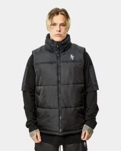 Saint Morta Alpha Homora Puffer Vest Black -Culture Kings 02032911 YB001 mens 0070