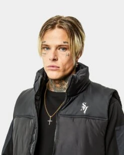 Saint Morta Alpha Homora Puffer Vest Black -Culture Kings 02032911 YB001 mens 0080