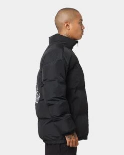 New Era Los Angeles Dodgers Paisley Puffer Jacket Black -Culture Kings 02033505 YB001 mens 050