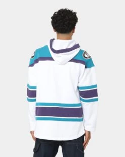 '47 BRAND 47 Brand Anaheim Ducks Superior Lacer Hoodie White Wash 13 '47 BRAND 47 Brand Anaheim Ducks Superior Lacer Hoodie White Wash -Culture Kings 02034033 YW449 mens 0040