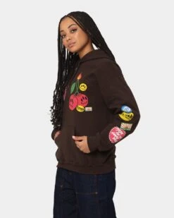 Loiter Cherry Bomb Hoodie Brown -Culture Kings 02034326 YX300 womens 060