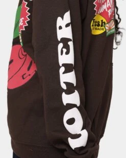 Loiter Cherry Bomb Hoodie Brown -Culture Kings 02034326 YX300 womens 090