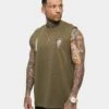 Saint Morta Forbidden Muscle Singlet Army Green 2 Saint Morta Forbidden Muscle Singlet Army Green -Culture Kings 02035819 YA400 mens 0010