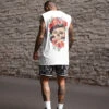 Saint Morta Forbidden Muscle Singlet White -Culture Kings 02035819 YW100 mens 0005
