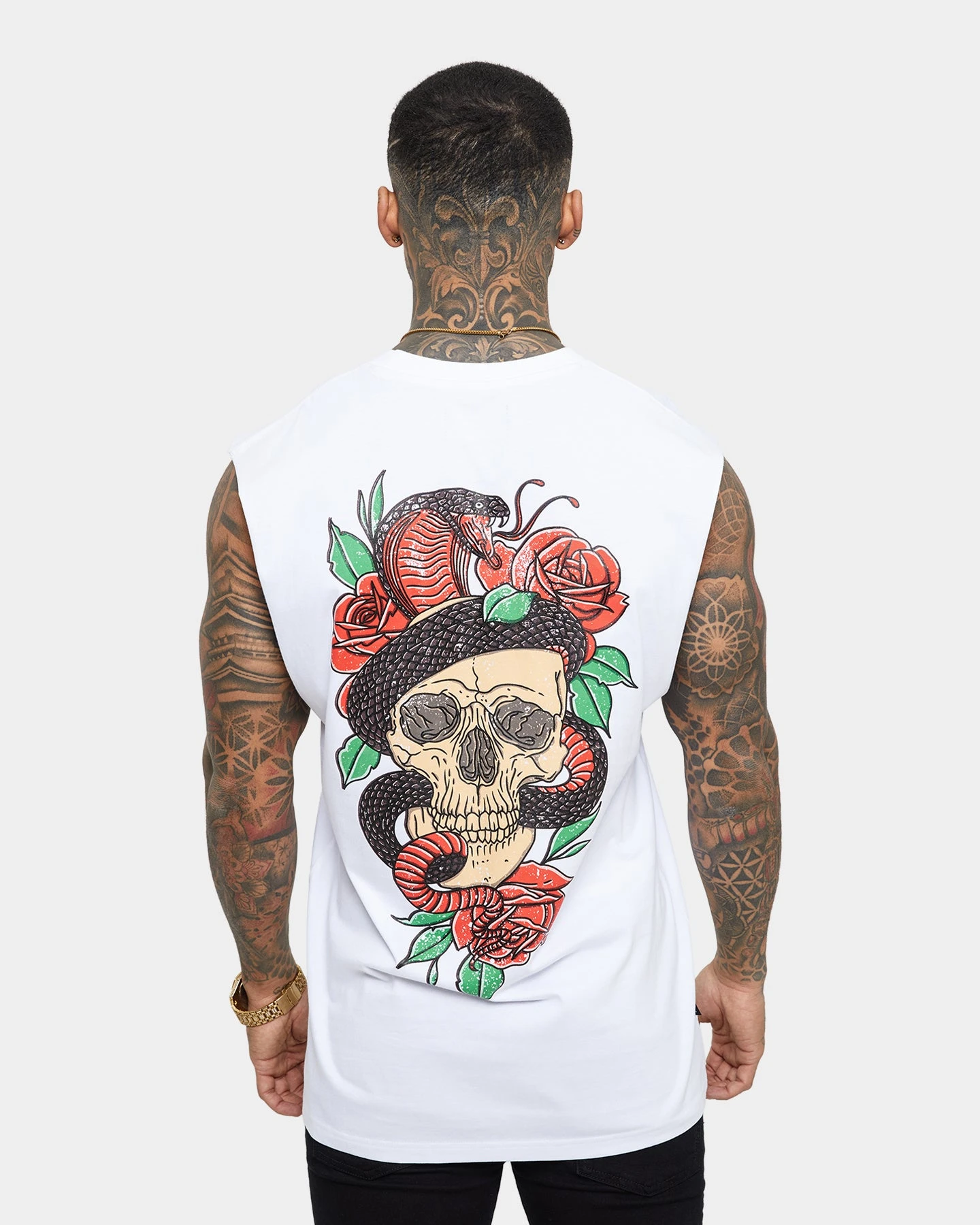 Saint Morta Forbidden Muscle Singlet White 8 Saint Morta Forbidden Muscle Singlet White - Image 6