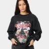 Carre Paris With Love Vintage Crewneck Washed Black