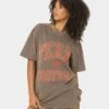 National Collegiate Athletic Association Texas Longhorns Vintage Arch T-Shirt Washed Chocolate -Culture Kings 02036288 YW534 womens 0010