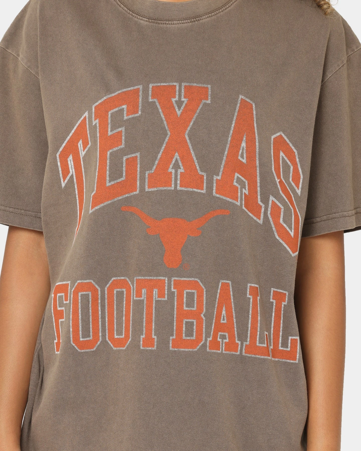 National Collegiate Athletic Association Texas Longhorns Vintage Arch T-Shirt Washed Chocolate 5 National Collegiate Athletic Association Texas Longhorns Vintage Arch T-Shirt Washed Chocolate - Image 3