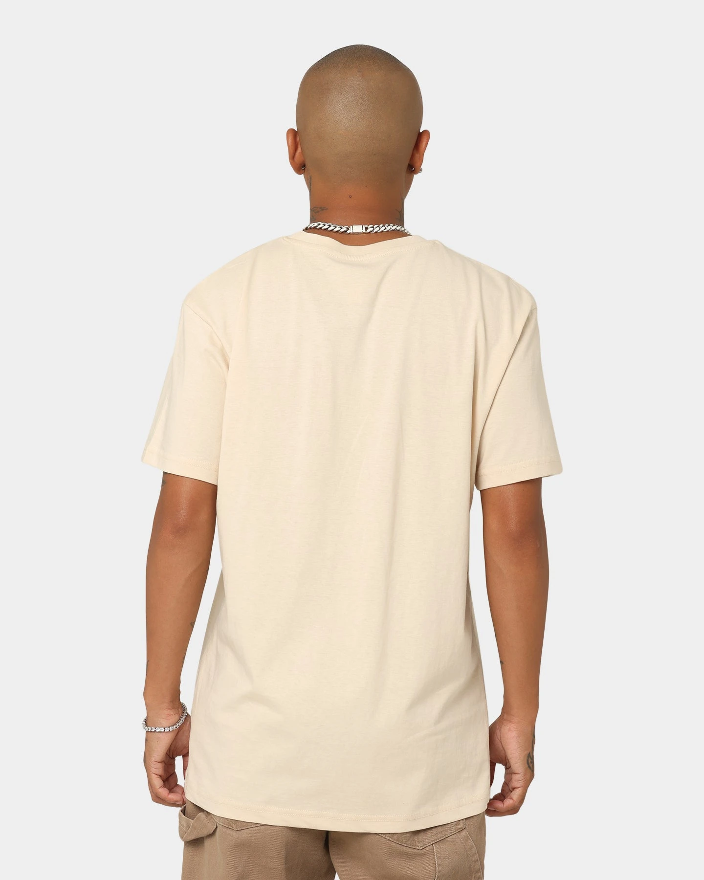 Mitchell & Ness Chicago Bulls Vintage Arch T-Shirt Sand Dollar Beige 6 Mitchell & Ness Chicago Bulls Vintage Arch T-Shirt Sand Dollar Beige - Image 4