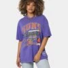 Mitchell & Ness Phoenix Suns Hoop Vintage T-Shirt Faded Purple -Culture Kings 02036538 YF432 womens 0010