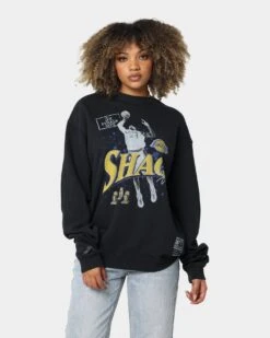 Mitchell & Ness MVP Crewneck Faded Black