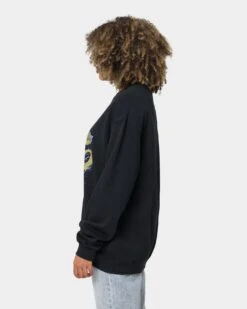 Mitchell & Ness MVP Crewneck Faded Black -Culture Kings 02036544 YB554 womens 0060