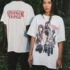 Goat Crew X Stranger Things Group Vintage T-Shirt Off White -Culture Kings 02036592 YO007 womens 0006