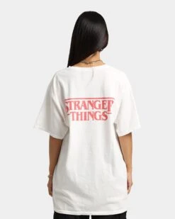 Goat Crew X Stranger Things Group Vintage T-Shirt Off White -Culture Kings 02036592 YO007 womens 0040